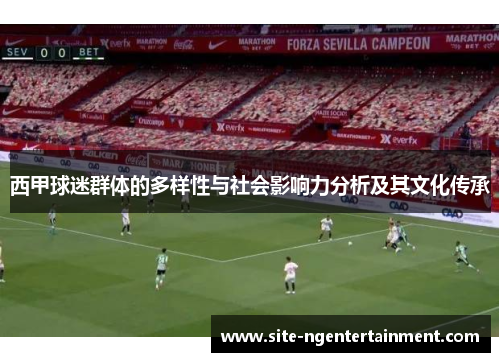 西甲球迷群体的多样性与社会影响力分析及其文化传承 西甲球迷群体的多样性与社会影响力分析及其文化传承