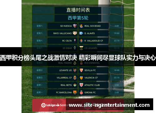 西甲积分榜头尾之战激情对决 精彩瞬间尽显球队实力与决心 西甲积分榜头尾之战激情对决 精彩瞬间尽显球队实力与决心